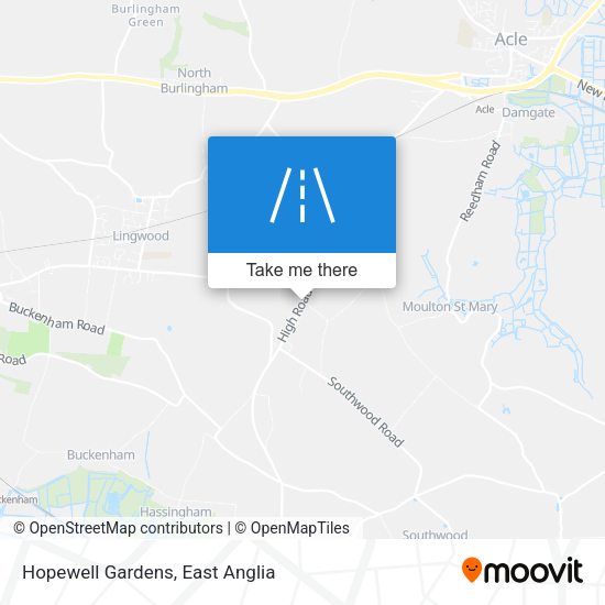 Hopewell Gardens map