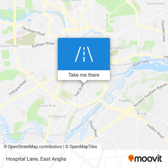 Hospital Lane map
