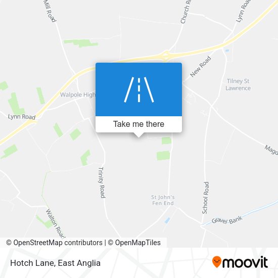 Hotch Lane map