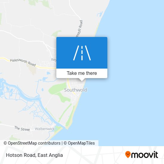 Hotson Road map