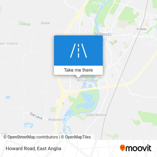 Howard Road map