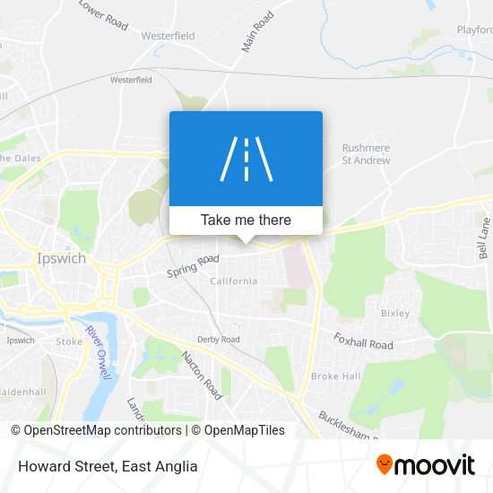 Howard Street map