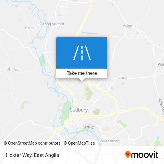Hoxter Way map