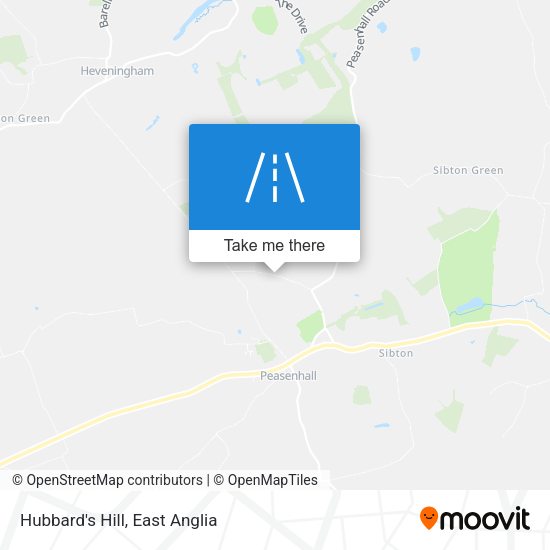 Hubbard's Hill map