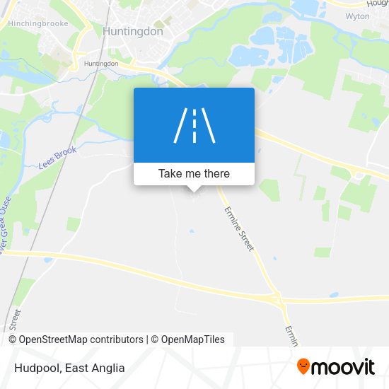 Hudpool map