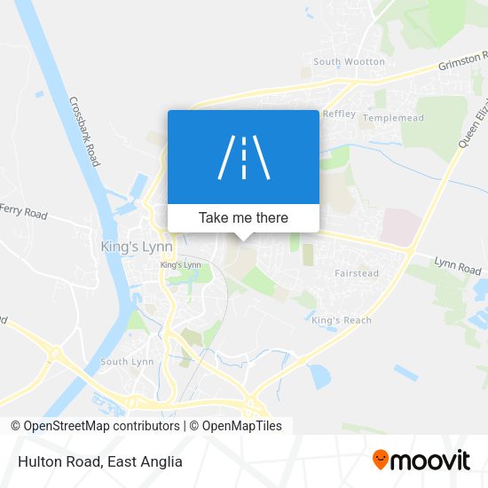 Hulton Road map