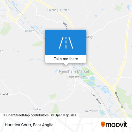 Hurstlea Court map