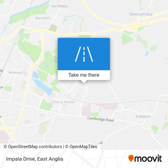 Impala Drive map