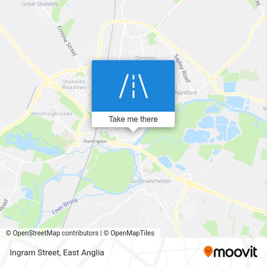 Ingram Street map