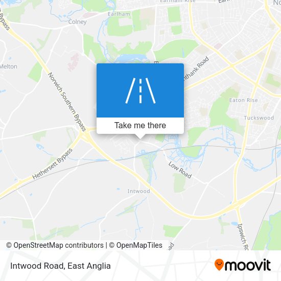 Intwood Road map