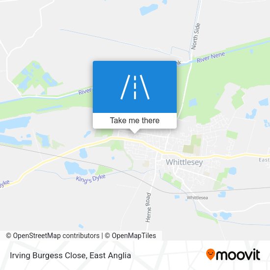 Irving Burgess Close map