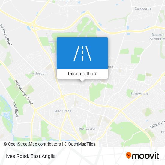 Ives Road map