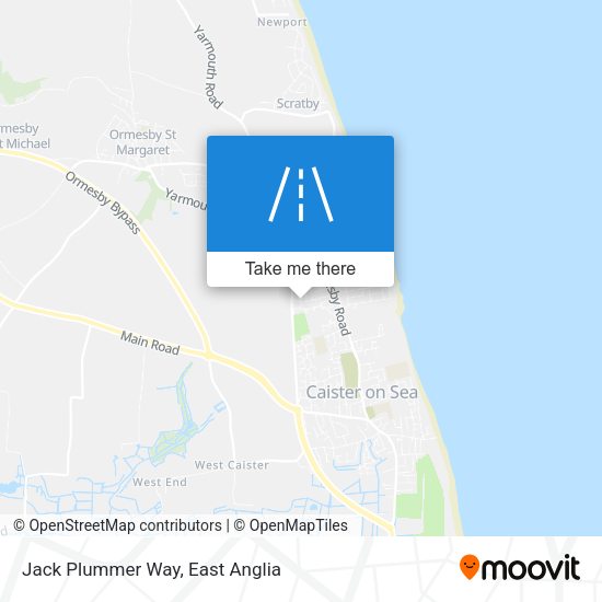 Jack Plummer Way map