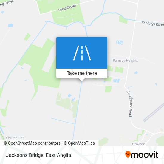 Jacksons Bridge map