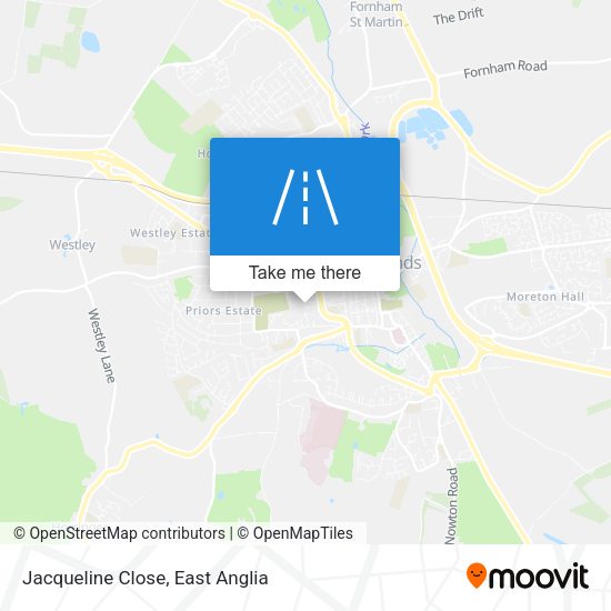Jacqueline Close map