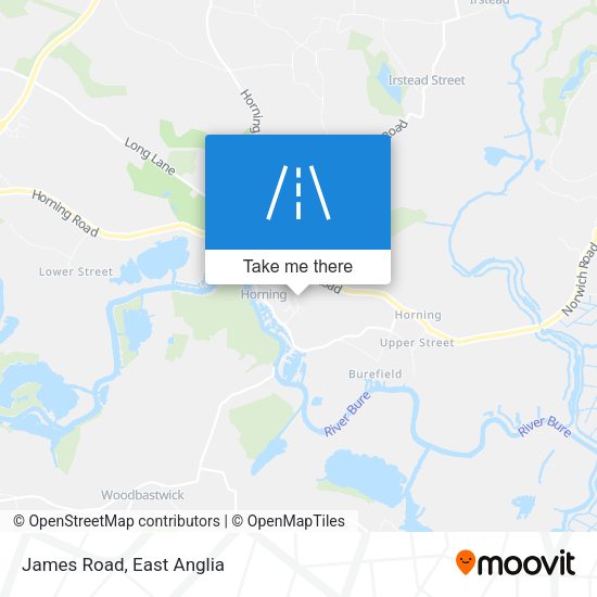 James Road map