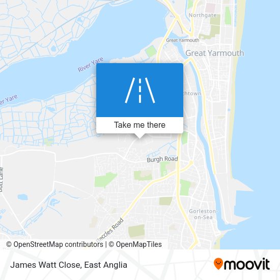 James Watt Close map