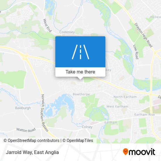 Jarrold Way map