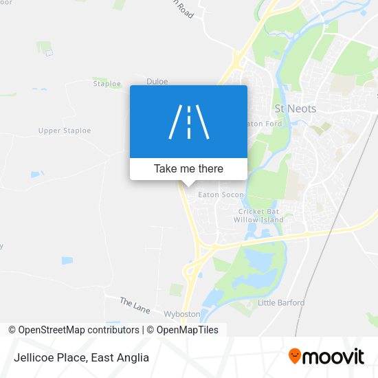 Jellicoe Place map