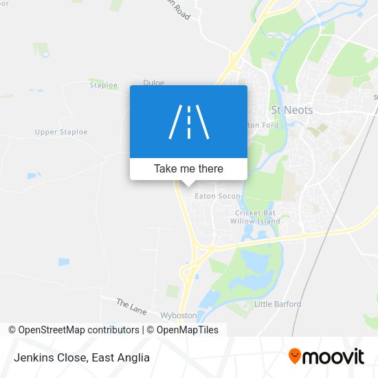 Jenkins Close map