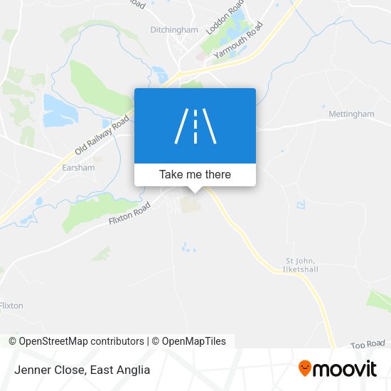 Jenner Close map