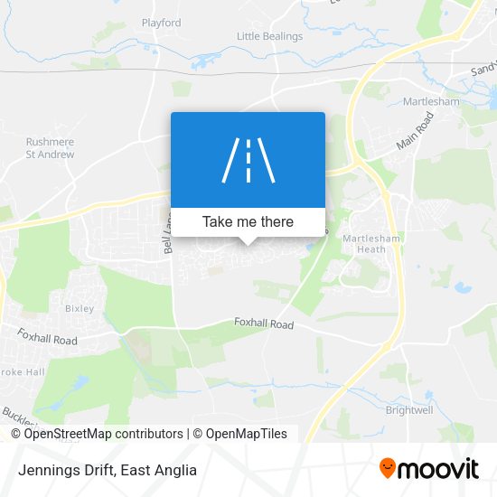 Jennings Drift map