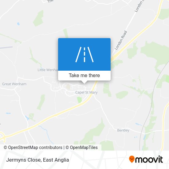 Jermyns Close map