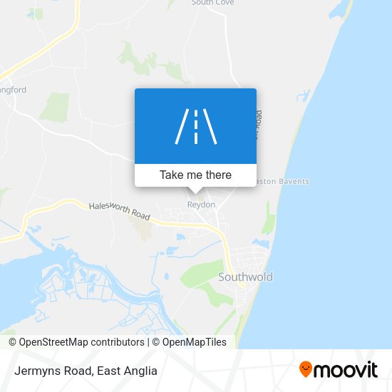 Jermyns Road map