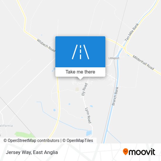 Jersey Way map
