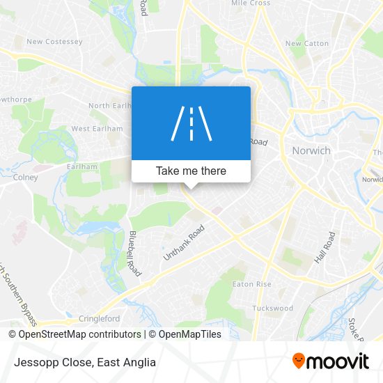 Jessopp Close map
