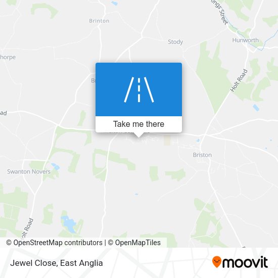 Jewel Close map