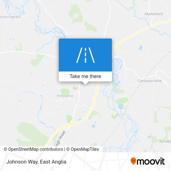 Johnson Way map