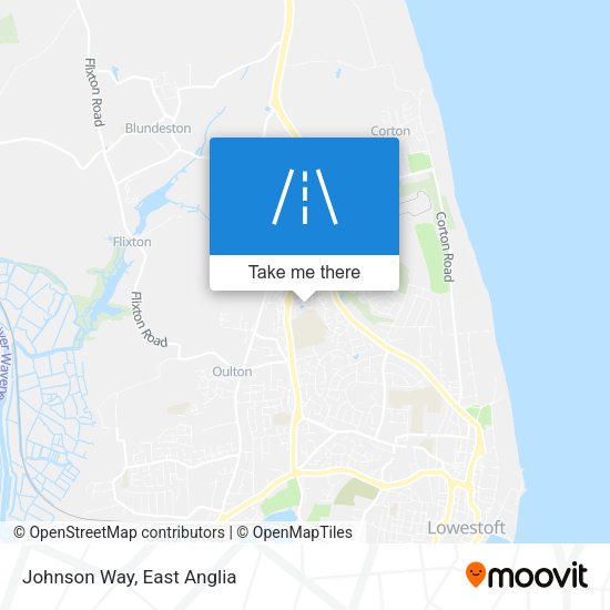 Johnson Way map