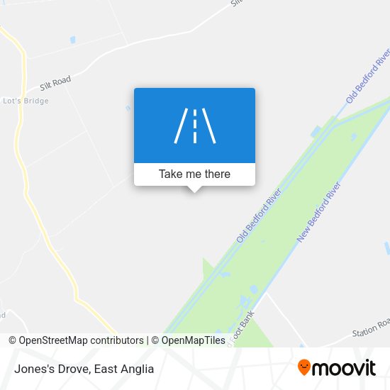 Jones's Drove map
