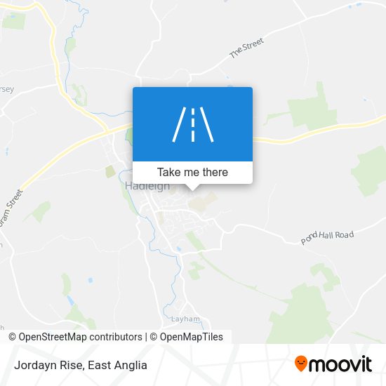 Jordayn Rise map