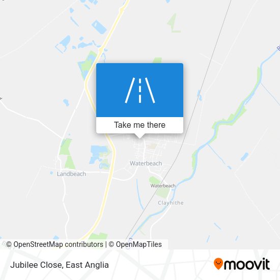 Jubilee Close map