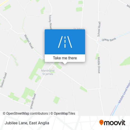 Jubilee Lane map