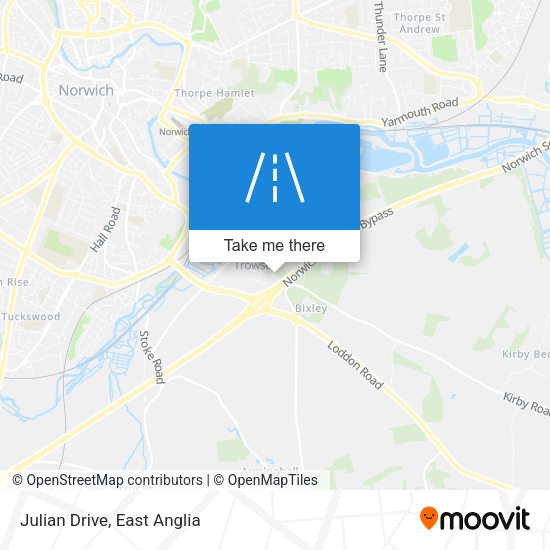 Julian Drive map