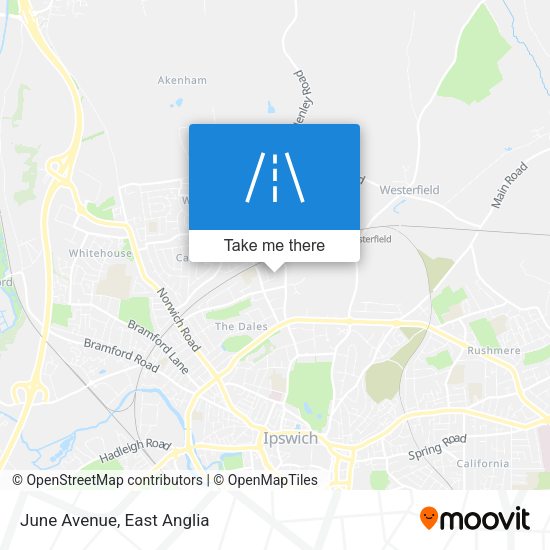 June Avenue map