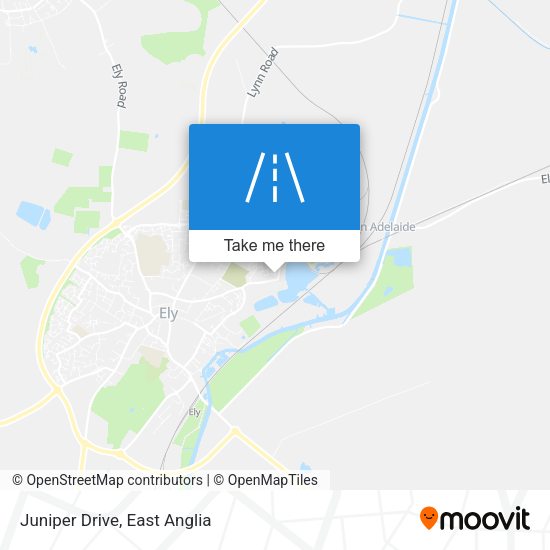 Juniper Drive map