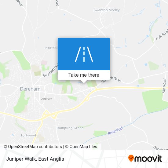 Juniper Walk map