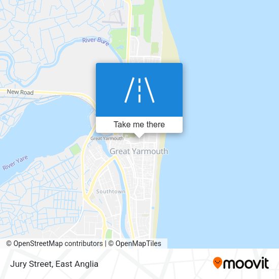 Jury Street map