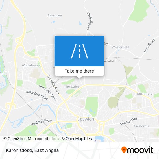 Karen Close map