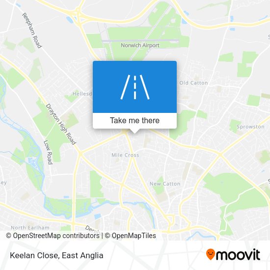 Keelan Close map