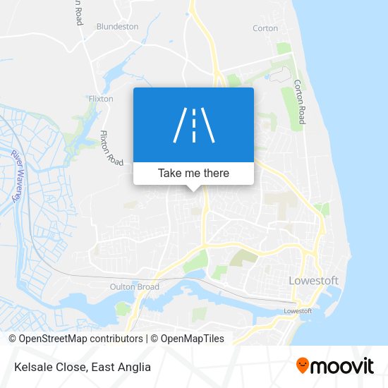 Kelsale Close map