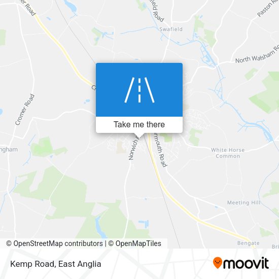 Kemp Road map