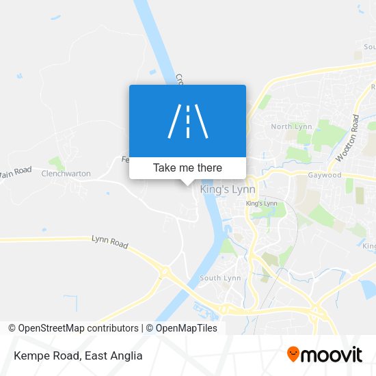 Kempe Road map