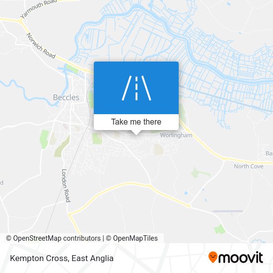 Kempton Cross map