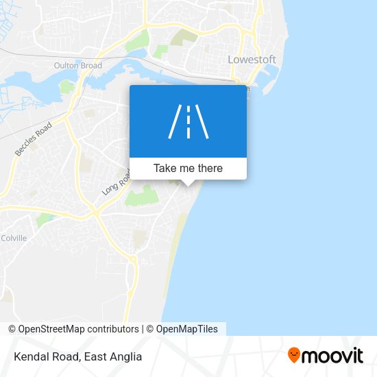 Kendal Road map