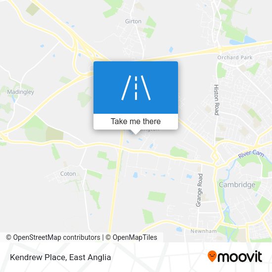 Kendrew Place map